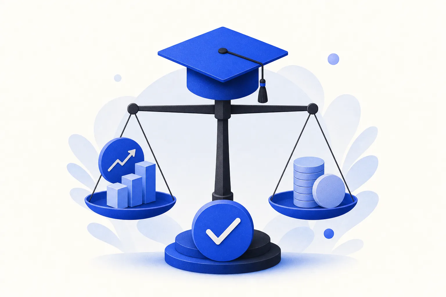 Ilustração editorial em tons de azul representando o artigo: G4 Educação vale a pena? Minha resposta honesta após 2 anos como mentor